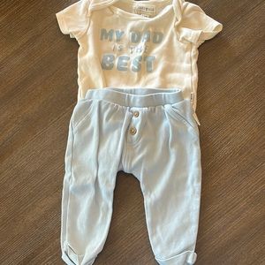 Rabbit + Bear outfit, 3-6M LIKE NEW!!